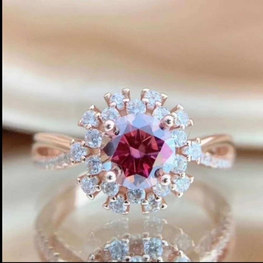 Moissanite Women's Ring